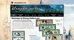Desktop Screenshot of disneydollars.net